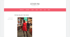 Desktop Screenshot of estherpak.com